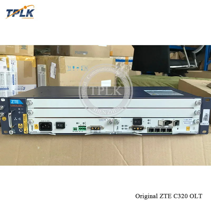 Горячая Распродажа C320 оригинальный Mini OLT шасси GPON EPON с 1 * 1GE SMXA/1 + коляска (220/110