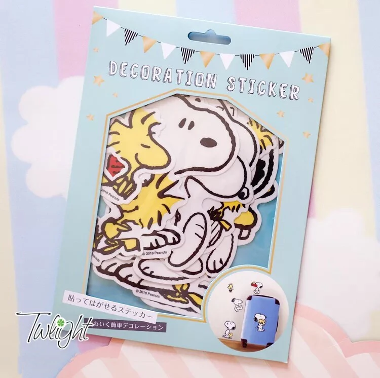 9 шт. Peanuts Rogue Dog мультфильм каваи водонепроницаемый стикер негабаритных