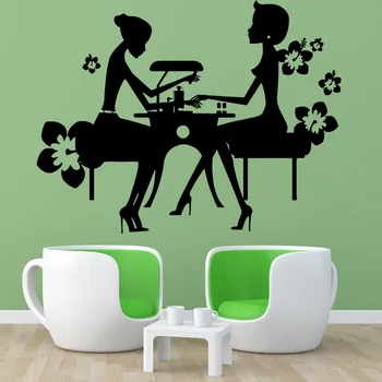 Preise NEUE Schönheit Salon Self Adhesive Vinyl Wasserdichte Wand Kunst Aufkleber Dekor Wohnzimmer Schlafzimmer Abnehmbare Schlafzimmer Kindergarten Dekoration