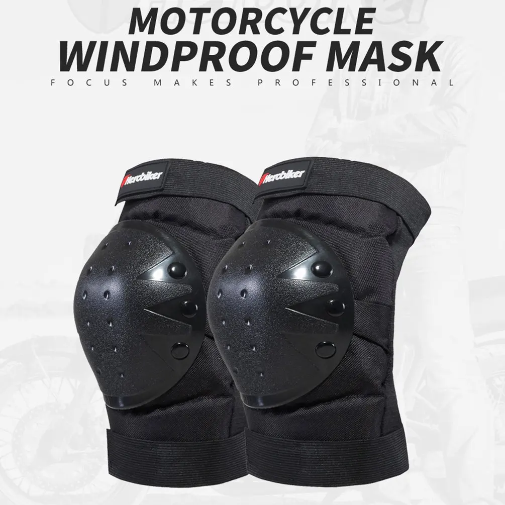 1 пара Herobiker велосипед катание на коньках ударопрочный Защитное снаряжение предел внедорожных спорта на открытом воздухе Наколенники короткие 1 пара