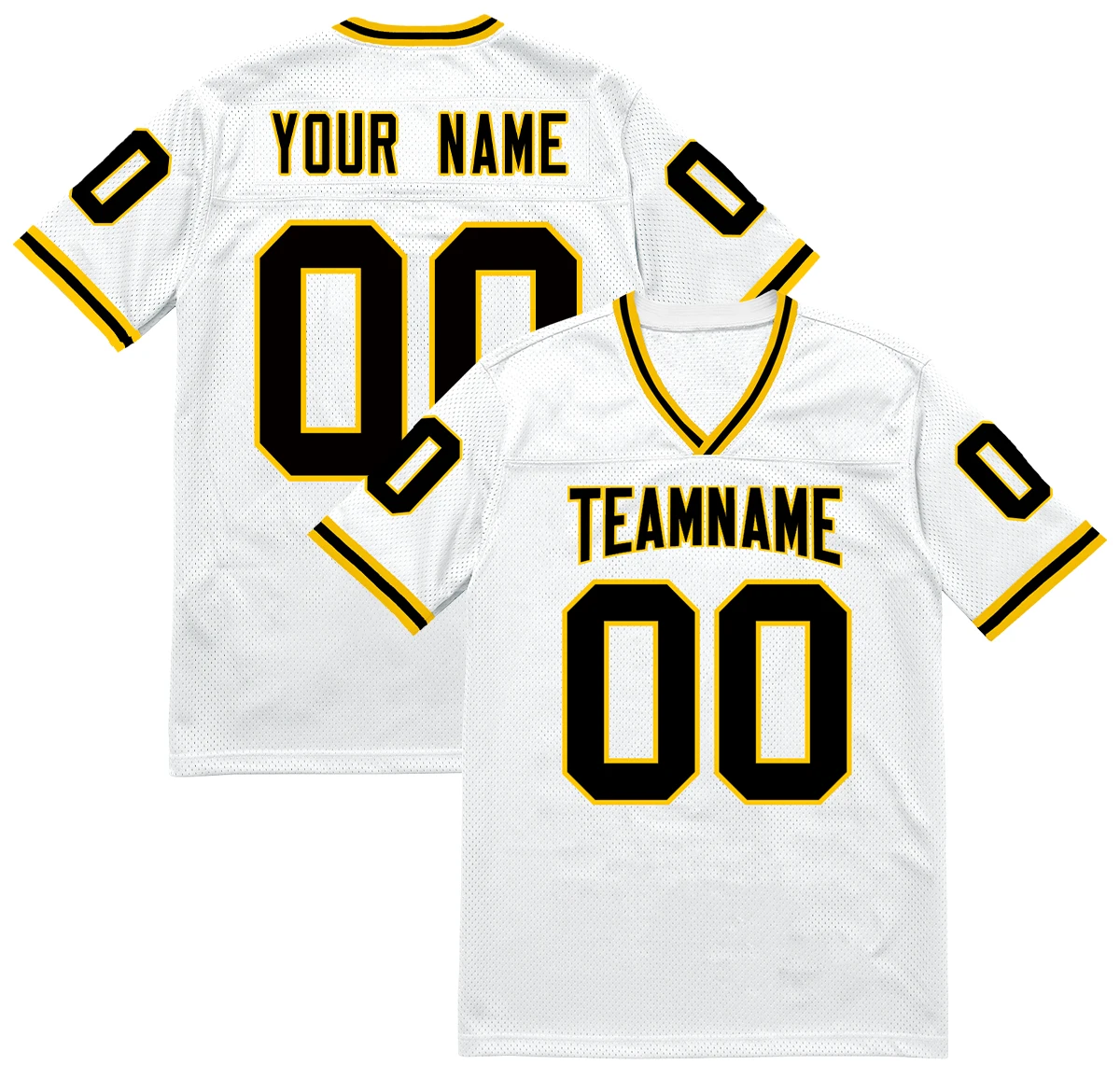 American Football Jersey Embroidery Team Name Number For Men/Youth