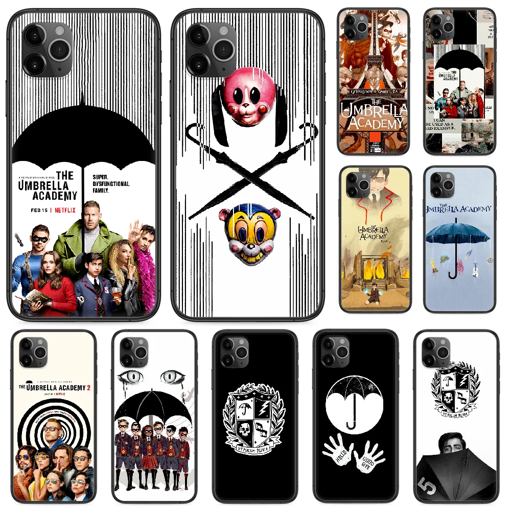 Чехол для телефона с зонтиком Академия iphone 4 4s 5 5S SE 5C 6 6S 7 8 plus X XS XR 11 12 mini Pro Max 2020