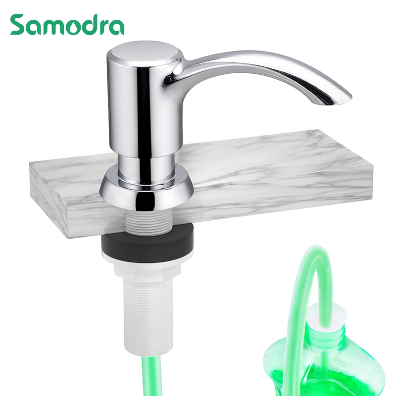 Samodra Liquid Soap dispenser with 100cm Tube Build In 5colors For Kitchen Detergent Dispenser Soap kitchen accessories soap dispenser soap pump soap dispenser head