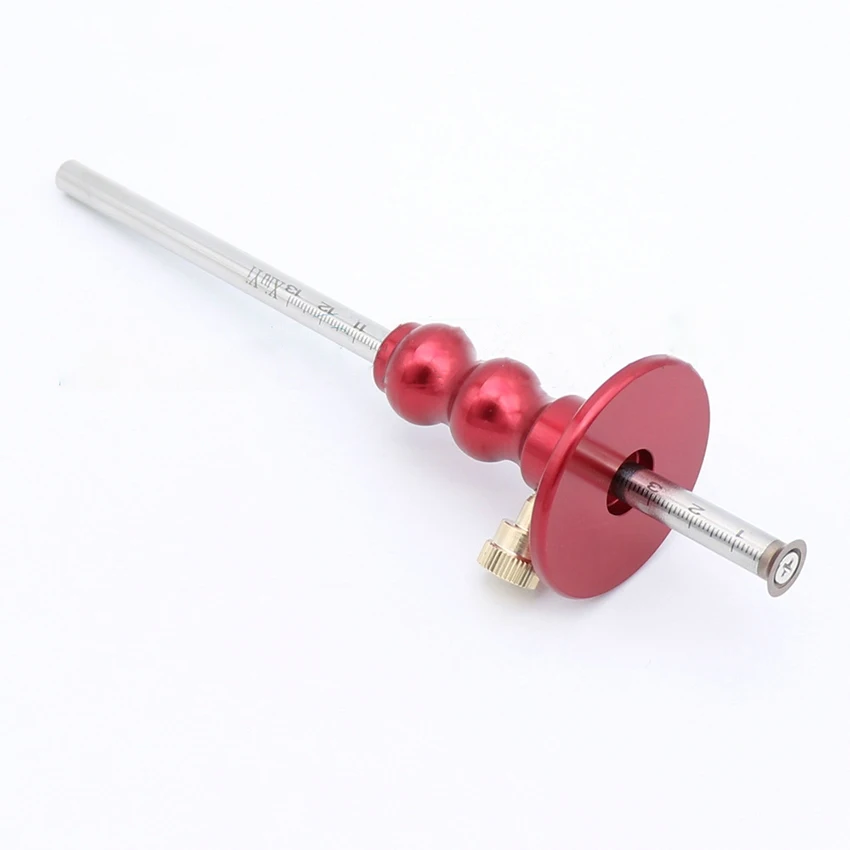 

Wheel Marking Gauge 13cm Brass Mortise Gauge Scriber Ruler for Carpenter Woodworking Scribe Tool Marking Gauge Line Drawing Tool
