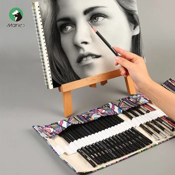 

28/33PCS Marie's Sketch Pencil Set Sketch Pen Drawing Pencil Set Beginner Student Professional Full Set Of Sketch Pen