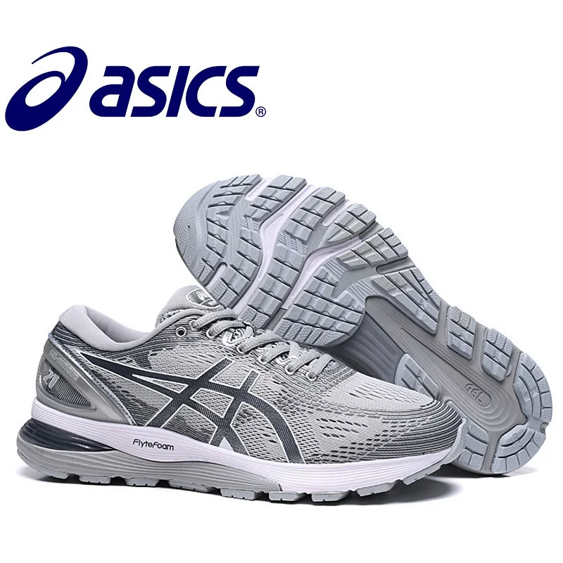 Nimbus 21-5 ASICS Gel Nimbus 21 оригинальные мужские кроссовки Asics мужская обувь для бега дышащая спортивная обувь для бега Gel NUMBUS 21 тренер - Цвет: Nimbus 21-5