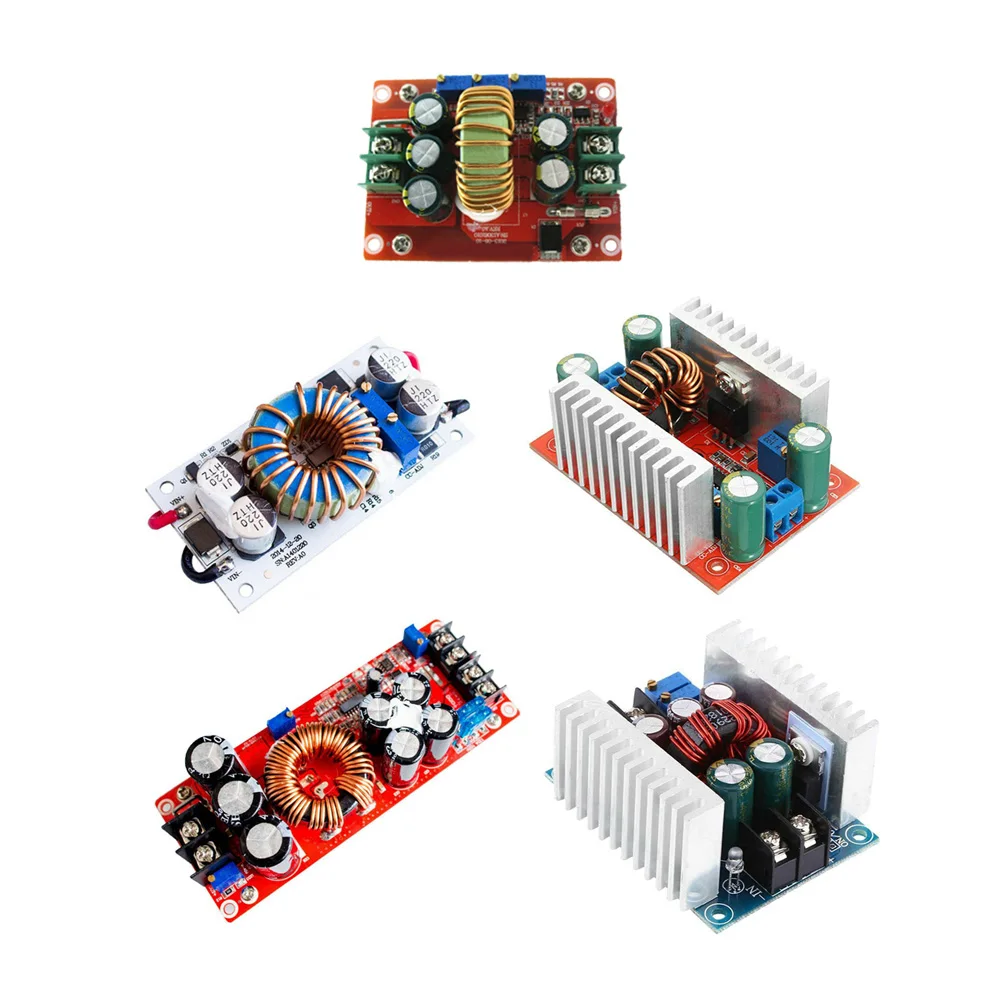 DC-DC повышающий преобразователь постоянного тока с 10/12/15/20A светодиодный драйвер 150/250/300/400/1200W шаг вверх/вниз Boost регулируемого постоянного тока модуля