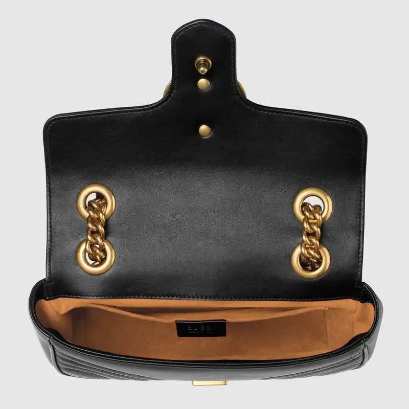 Классическая модная дизайнерская сумка Marmont на одно плечо маленькая квадратная