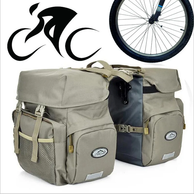 

Outdoor Sports Riding Equipment Supplies Bicycle Frame Tail Bag Waterproof Bag Pack Mountain Bike Rear After Rack Bag