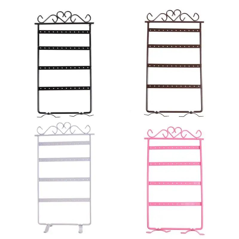 

Earrings Necklace Ear Studs Jewelry Display Rack Metal Stand Holder