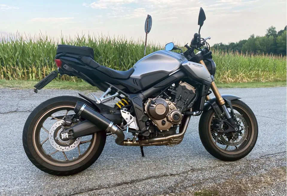 For Honda CBR650R CB650R 2014-2019 Motorcycle Full Exhaust System Pipe cbr650 exhaust cb650 muffler front pipe - Image 4