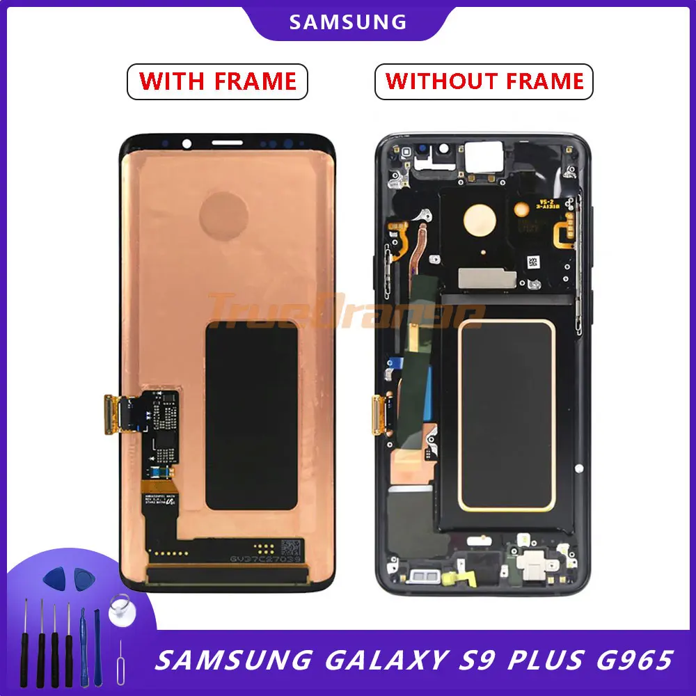 

original For Samsung S9 plus LCD Display Touch Screen Digitizer Assembly For Samsung GALAXY S9 Plus G965 lcd