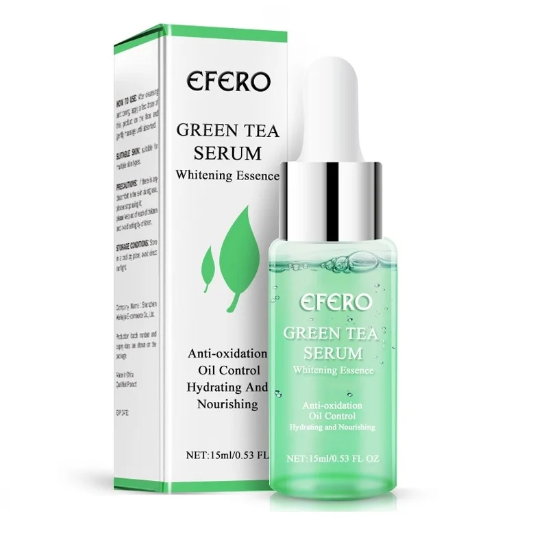 Hyaluronic Acid EFERO сыворотка зеленого чайного дерева для ухода за кожей лица Лечение от прыщей, отбеливание сужение пор эссенция гиалуроновой кислоты Сыворотка увлажняющая - Вес нетто: Hyaluronic Acid