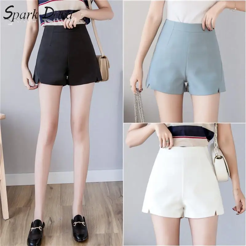 

SparkDora Spring / Summer 2020 New Style Simple And All-around Wear A-shaped Shorts Children's Wide Leg Suit Short Hot shorts