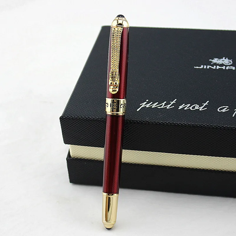 JINHAO 1000 перламутровая белая Роскошная деловая 0,7 мм Ручка-роллер новая офисная деловая школьная Ручка