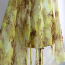 100 см* 148 см пляжная шарфы из шифоновой ткани светильник вес 30d шифоновая ткань с рисунком