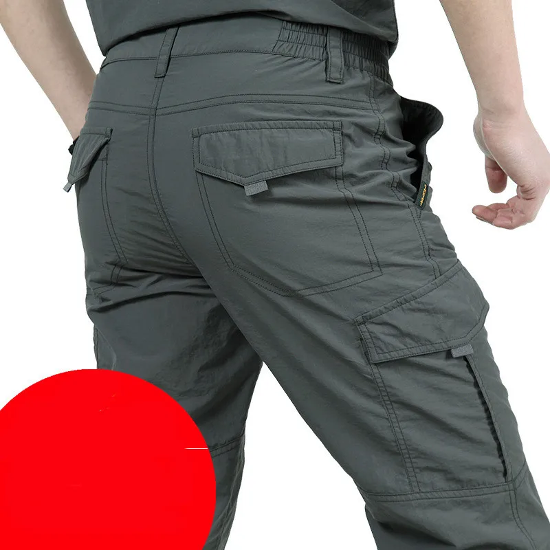 cargo pants FGKKS Fashion Harem Men Pants Hip Hop Joggers Mens Trousers Solid Color Multi-pocket Sweatpant Skinny Fit Cargo Pants Male army cargo pants Cargo Pants