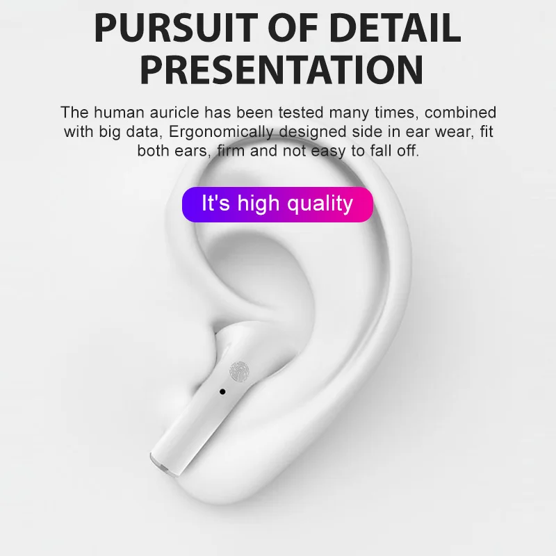 Wireless Earphones Bluetooth Headphones Touch Key Earbuds With Mic Charging Box Sports Headset for iphone Xiaomi Samsung huawei