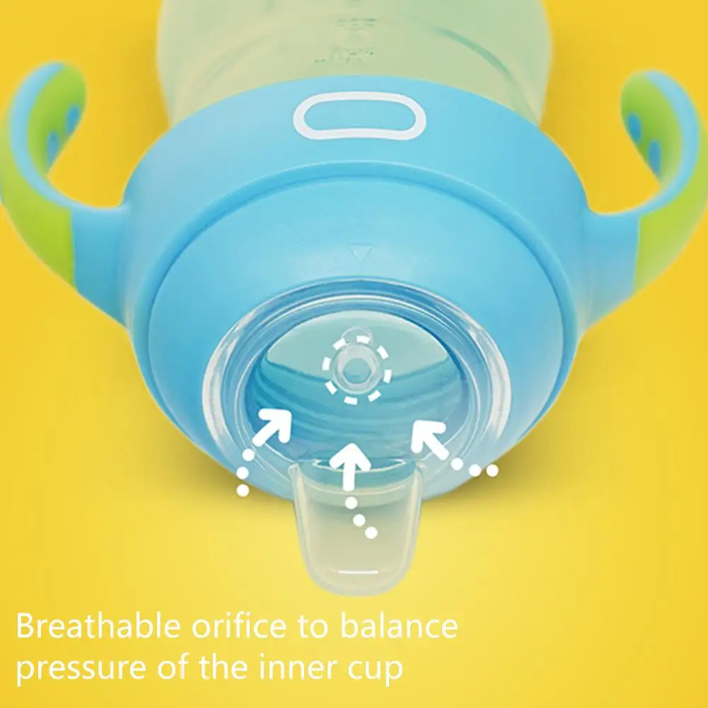 Baby Snippy Cup Leaner Cup Duck Mouth Shaped Cup Baby Training Children Learn Drinking Cup Anti-Side Leakage Cup