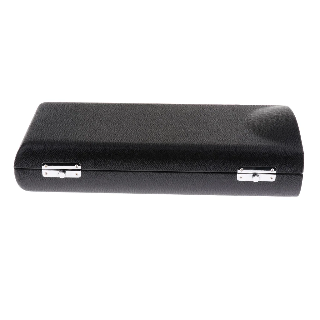 Canvas Padded Bag + Wood Carry Case Box Set for Clarinet Woodwind Accessory