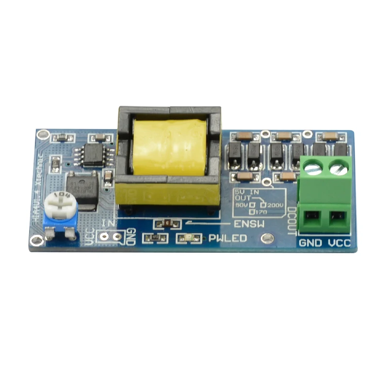 Dc-Dc повышающий преобразователь 5 V-12 V Шаг до 300 V-1200 V плата модуля питания