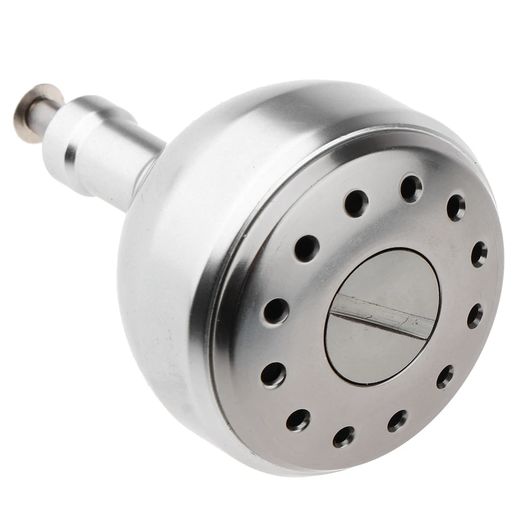 Metal Power Knob Handle Grips Part Replacement, Suits for Various Sizes of Fishing Reels Diameter 37mm/45mm
