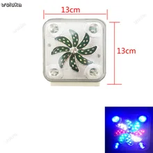 Грузовик светодиодный стробоскопы предупреждающий свет боковой свет 24 в красочный задний блок освещения 12 в модифицированный боковой свет CD50 Q04