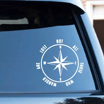 

Cartoon Compass Stickers On The Car Vinyl Car Sticker Decal Wholesale