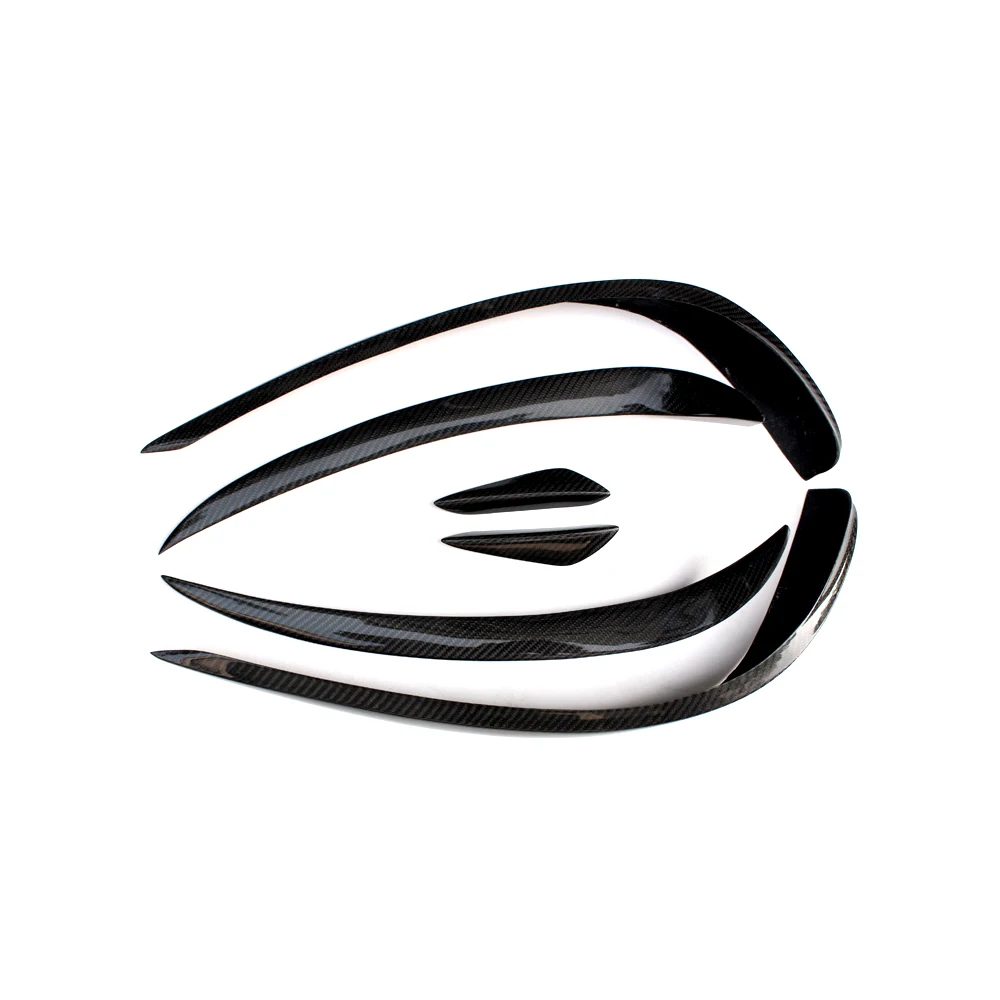  Car front sticker for Mercedes Benz W212 auto exterior body bumper side air vent outlet stickers tr