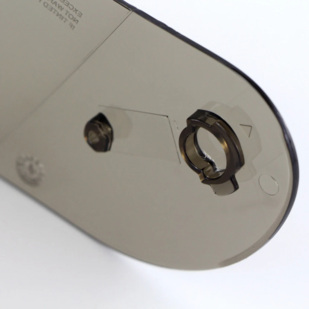 2pcs Motorcycle Helmet Visor Shield for HJC AC-12/CL-SP/CL-15/CL-16/FS-10/IS-16/CS-R1/CS-R2 Models (Dark Smoke)