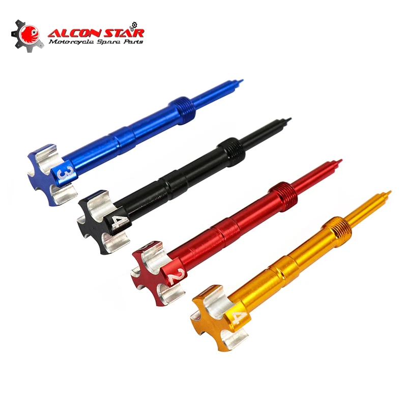 

ZSDTRP CNC Air Fuel Mixture Screw Keihin FCR FCR-MX Carburetor Adjust needle Tools For Yamaha Suzuku Honda Kawasaki YZ250F