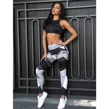 

2019 Sexy Women Fashion Slim Mid Waist Sports Gym Running Fitness Pants Workout Clothes For Sports Gilrs Pencil PantsO9