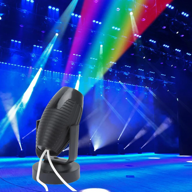 

1W Mini Projector Spotlight Spot Beam Light Night Club DJ Disco Stage Lighting Colorful/Red/Green/Blue/White/Purple Spotlight