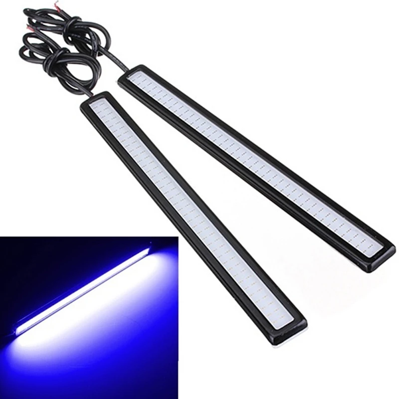 Blue Super Bright Car COB LED Light DRL Fog Driving Lamp Waterproof DC 12V 17CM Blue Super Bright Car COB LED Light DRL Fog Driving Lamp Waterproof DC 12V 17CM