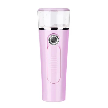 

Travel Spray Bottle Humidifying Home Handheld Salon USB Rechargeable Cordless Skin Care Facial Steamer Makeup Tools