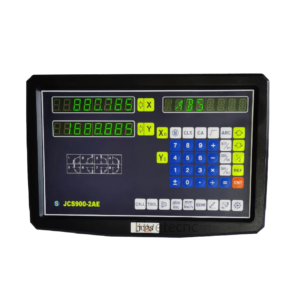 Mophorn Display Digitale, 152,4, 304,8, 609,6 Mm, DRO Scala Lineare A 3 Assi Kit Di Visualizzazione Con Staffe A L Staffe A Z Piastre Ispessite Viti A Pomello 85623165