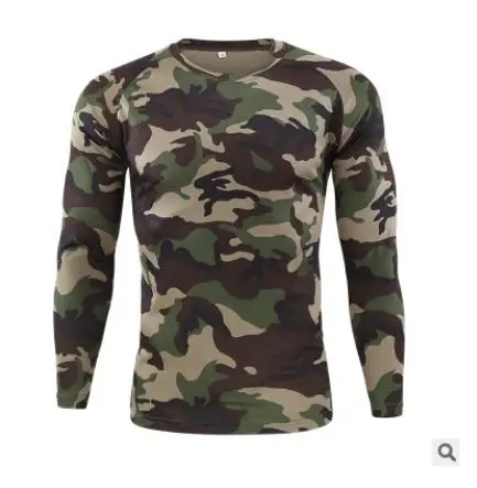 Мужская камуфляжная тактическая рубашка 6 цветов|Толстовки и свитшоты| |