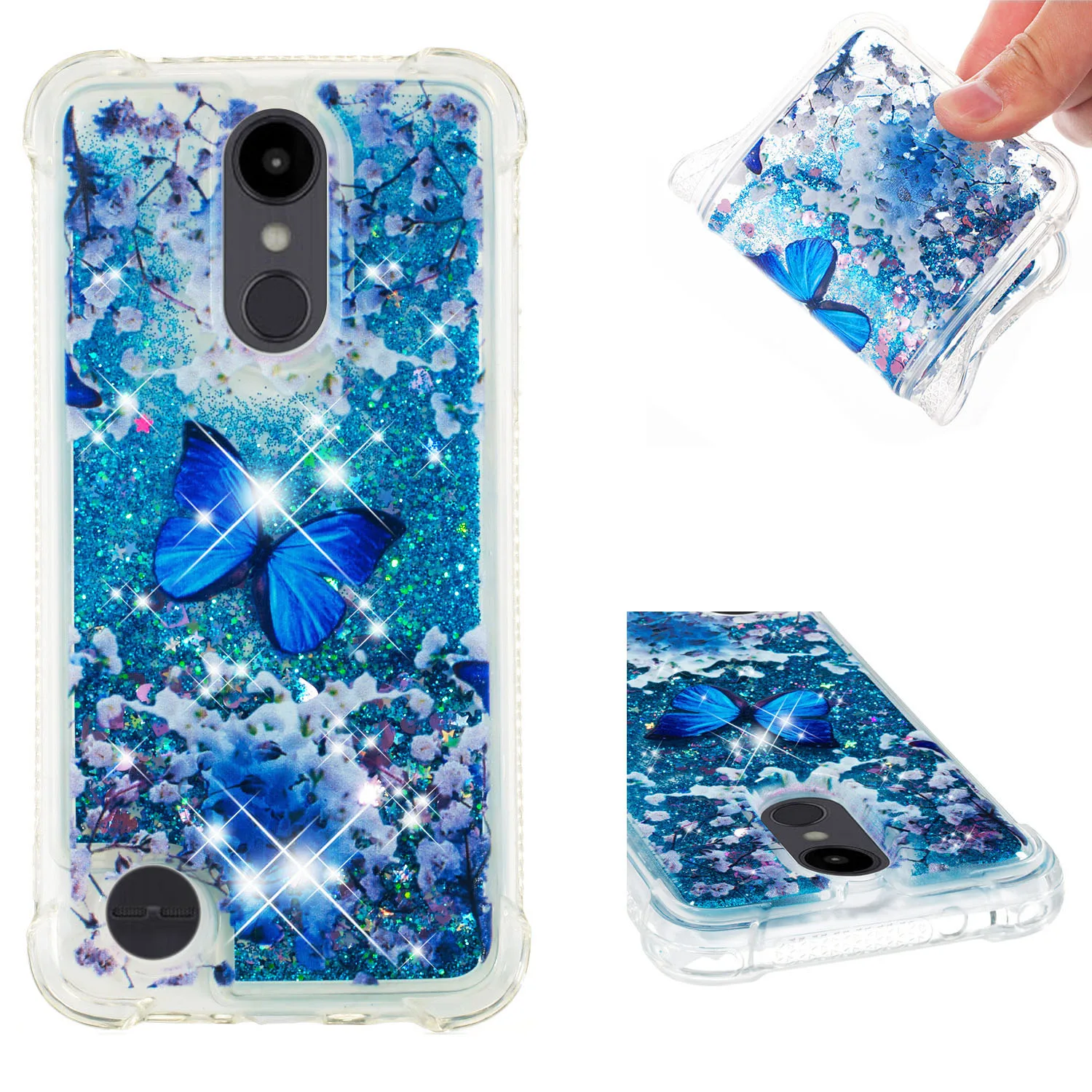 Шикарный чехол для телефона LG Zone 4 Aristo 2 Plus K8 2018 мягкий силиконовый с динамической