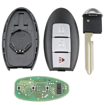 

315mhz Remote Car Key 3 Button for Nissan Rogue CWTWBU729 Car Key Replacement