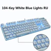 Metoo Gaming Mechanical Keyboard Game Anti-ghosting Russian/US Blue Black Red Switch Backlit USB Wired Keyboard For pro Gamer ► Photo 2/6