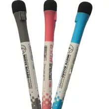 Marqueurs effaçables pour tableau blanc, fournitures scolaires, peuvent être utilisés pour les graffitis, l'enseignement, les réunions, l'écriture est facile à effacer, 3 pièces, G 208