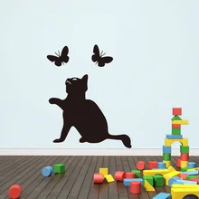 Muk4107 бабочка кошка переключатель наклейки поколения резные съемные крутые модные креативные настенные наклейки для гостиной спальни