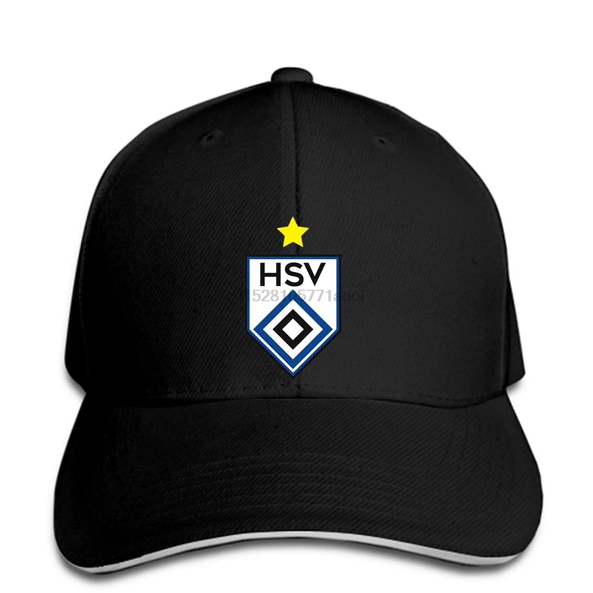 Бейсбольная кепка гамбургер-SV-HSV-Германия-Deutschland-Футбол-футболка- мужчины-s-круглый вырез- бейсболки