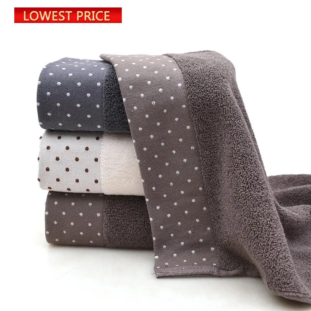 

32-strands Plain Colour 34*74cm Cotton 100% Water-absorbing Bathroom Towel for Bath Towel Beach Towel Free Shipping