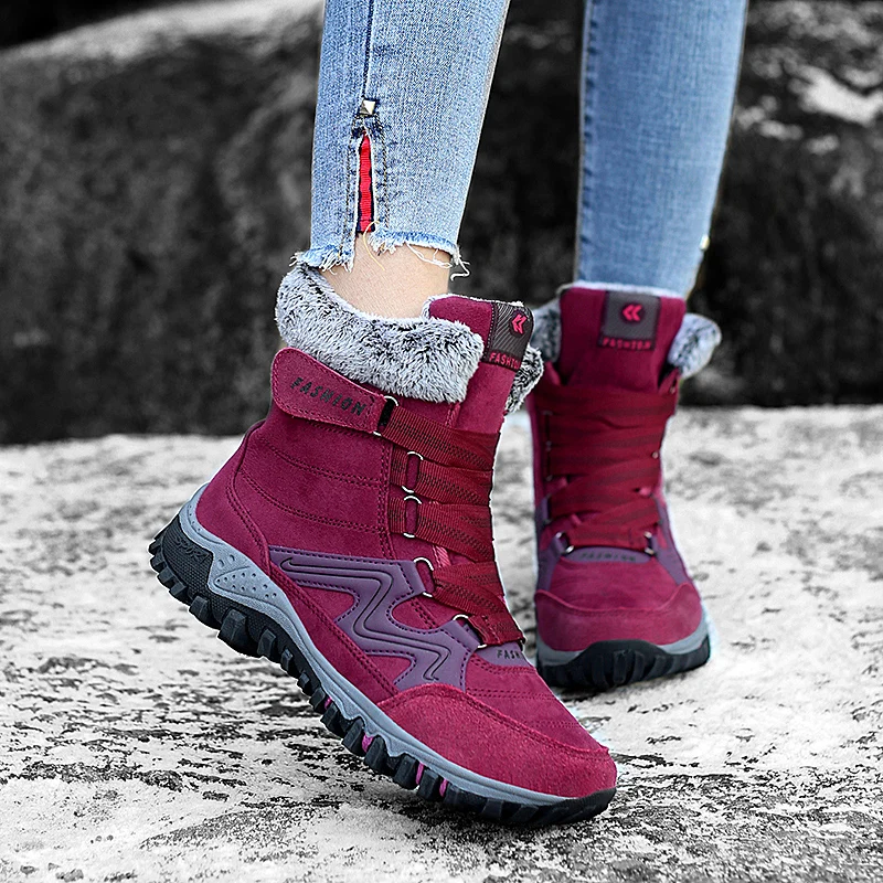 Winter Ankle Leather Boots - Image 5