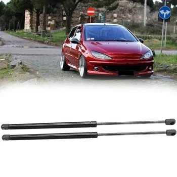 

2Pcs Car Rear Hatch Liftgate Tailgate Supports Shock Strut Rod Lift Support for Peugeot 206 1998-2007