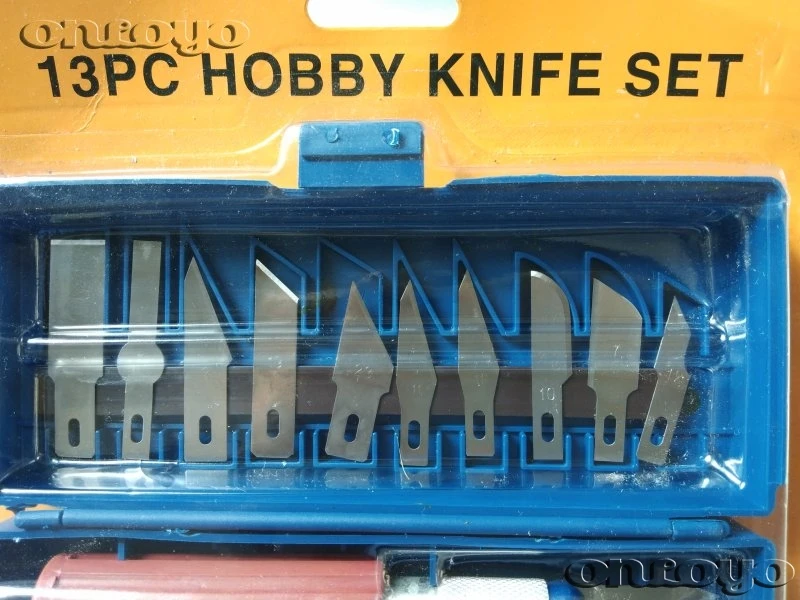 Computer Embroidery Machine Accessories - BARUDAN Six A Generation Of Fixed Knife H 13PCS Hobby Knife Set