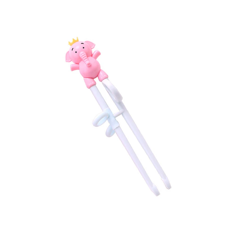 Cartoon Elephant Chopsticks Children Educational Practice  Baby Learning Training Chopsticks Easy Fun to Use Beginnner Learner