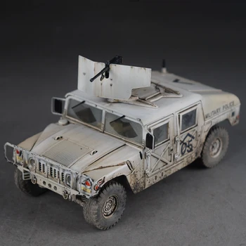 

1/35 Hand Painted High Mobility Multipurpose Wheeled Vehicle Model Building Gift Toy For Model Lovers Collection