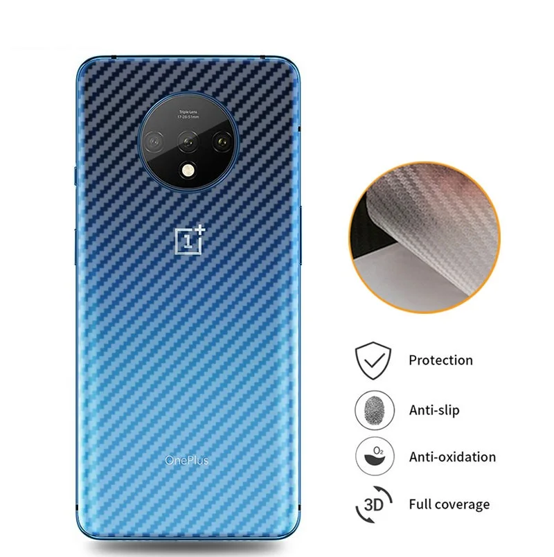 Защитная 3d-пленка из углеродного волокна для Oneplus 7 pro 5 шт. защитная пленка задней